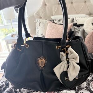 Juicy Couture Y2K Black Shoulder Bag
